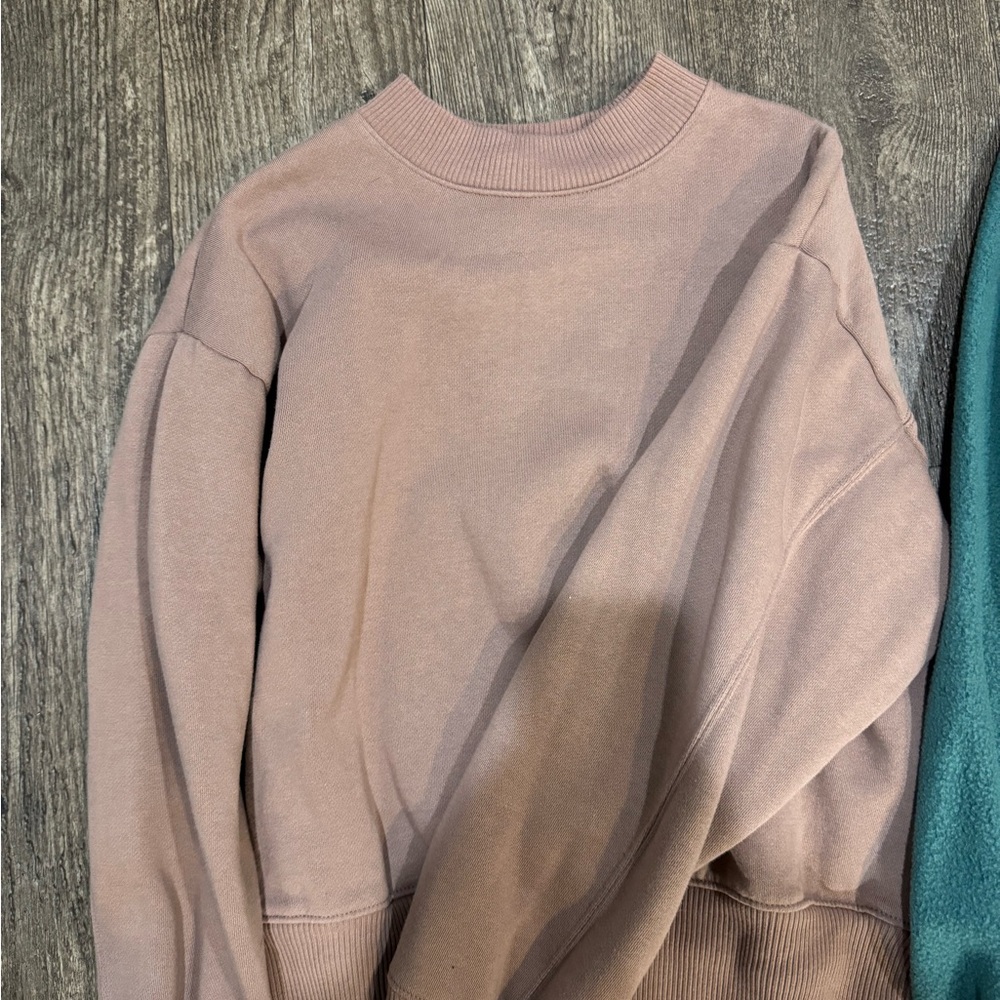 Blush Pink Crewneck Sweatshirt